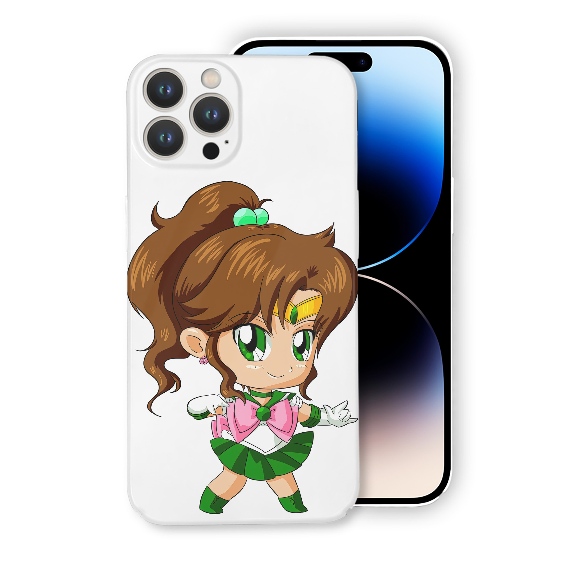 （画像用） 美少女戦士セーラームーン 木野 まこと きの まこと Sailor Moon Kino Makoto （セーラージュピター；Sailor Jupiter） 【iPhone 14シリーズ対応】ハードケース